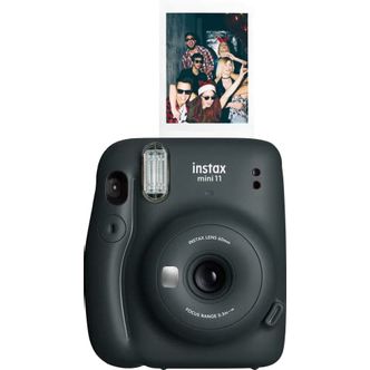 Fujifilm Instax Mini 11 Instant Camera (Charcoal Grey)